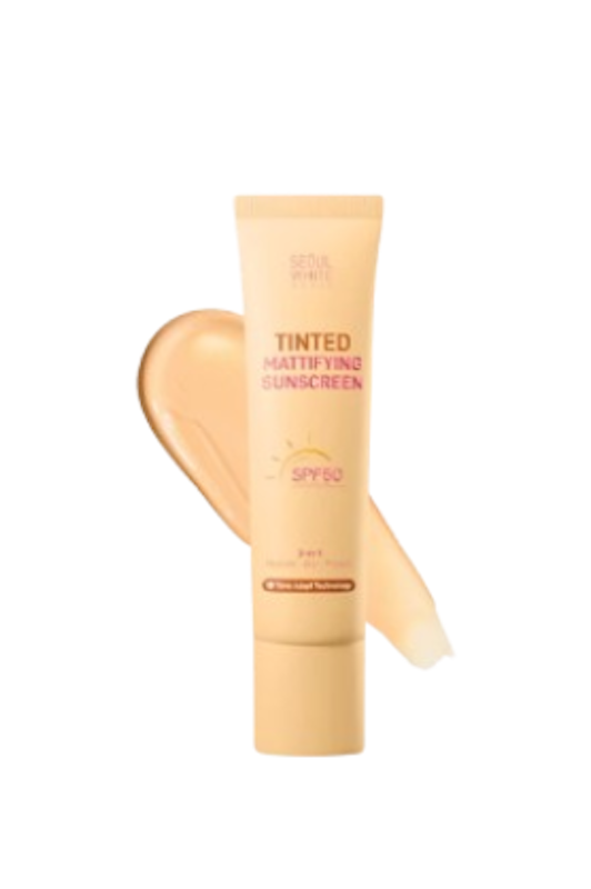 Tinted Mattifying Sunscreen Tube 1