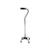 Lual's Store Heavy Duty Universal Medical Quad Walking Cane 1