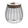 null Borosilicate Glass Canister Bamboo Lid Airtight Jar Container With Ring Handle 1