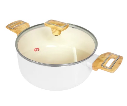 Dutch Oven 20cm Non Stick Coating Induction Base Cooking Pan	  2