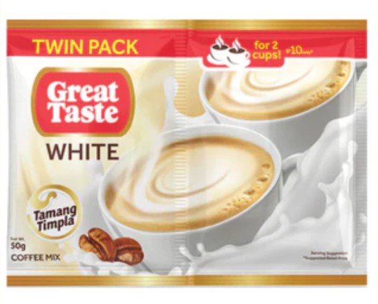 White 3-in-1 Coffee 1