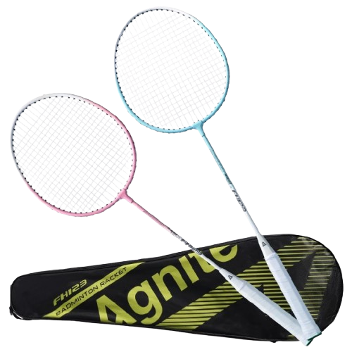 Agnite Iron Split Badminton Racket Set 1