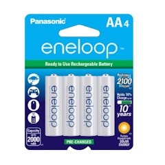 Eneloop AA, 4 pcs Rechargeable Battery