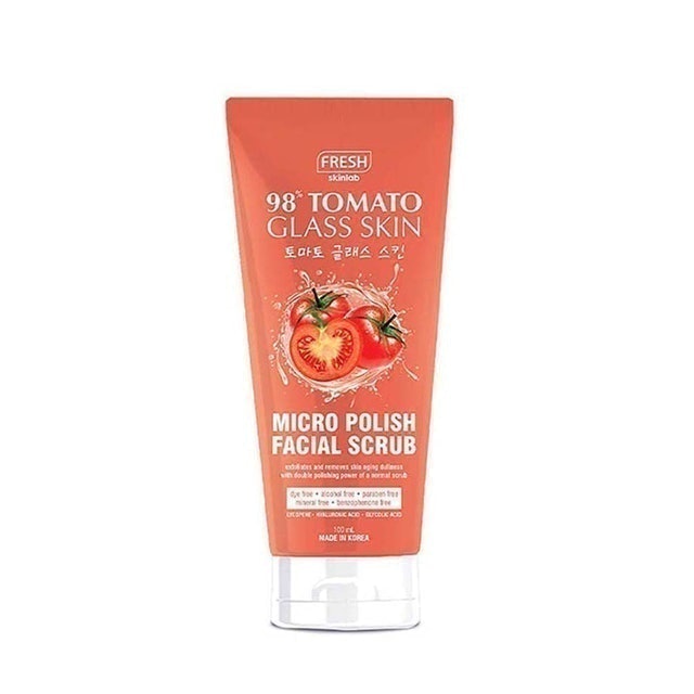 Tomato Glass Skin Micro Polish Facial Scrub 1