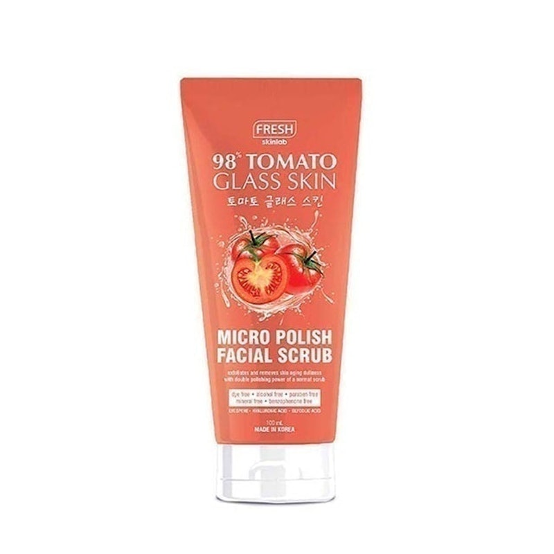 Tomato Glass Skin Micro Polish Facial Scrub 1
