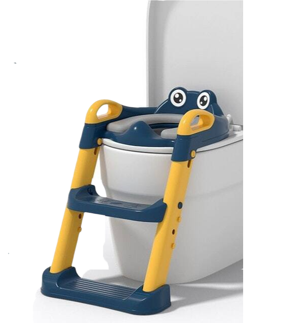 Folding Baby Potty Seat With Step Stool Ladder 1