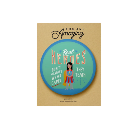 Teacher Badge Matte 1