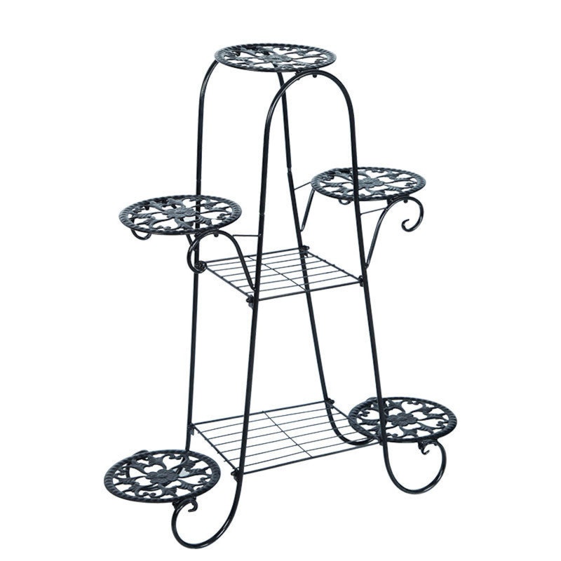 7-Layer Retro Plant Rack 4