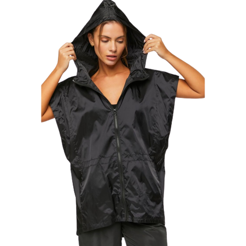 Women's Active Windbreaker Hooded Vest 2