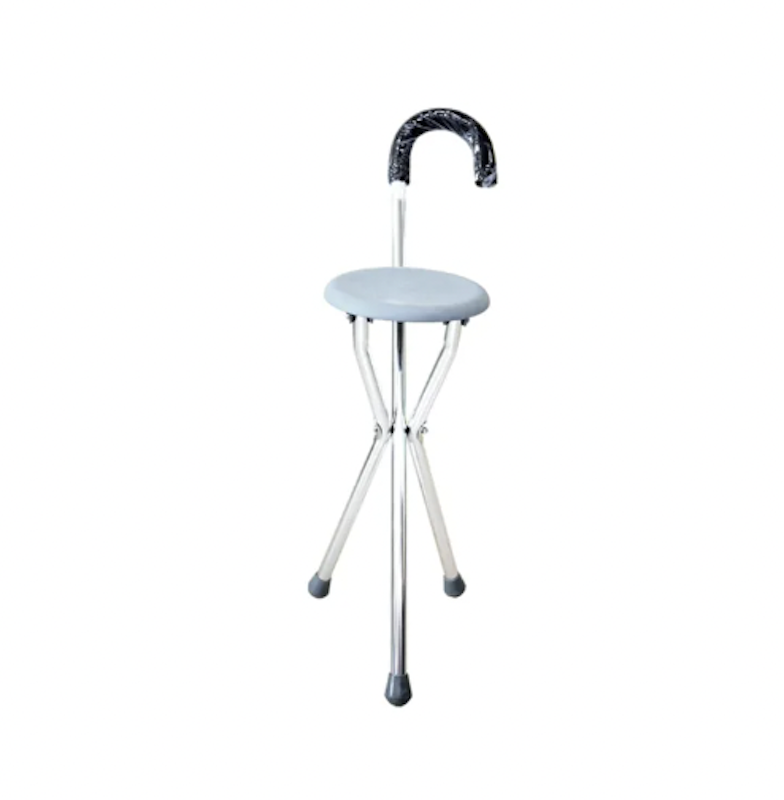 Lightweight Aluminum Cane With Seat 1