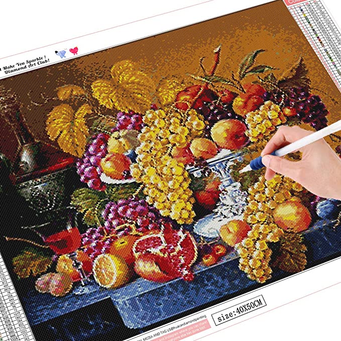Fruit Dish DIY Diamond Painting  2