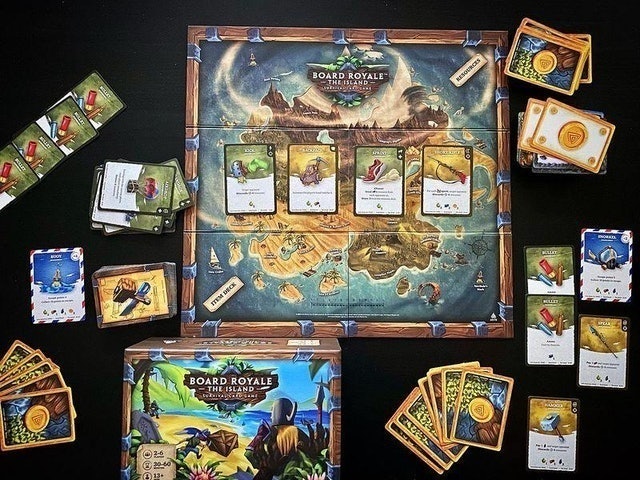 Board Game Royale: The Island + Mini Travel Backpack 3