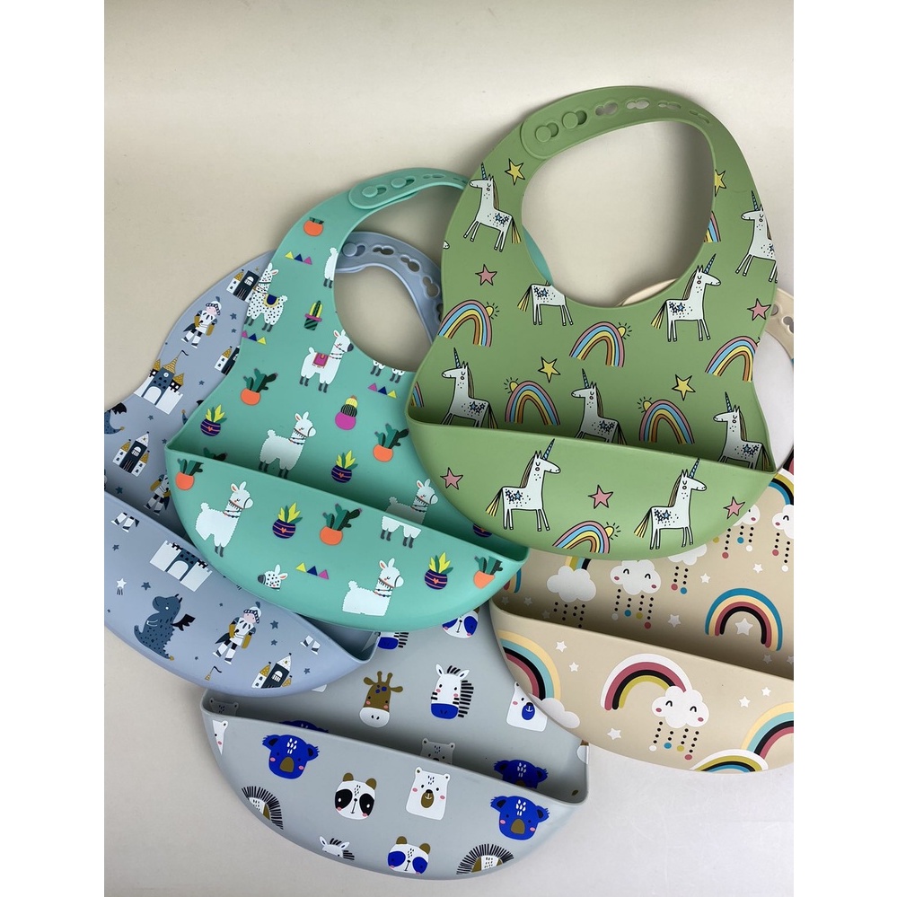 Premium Silicone Printed Bib 4