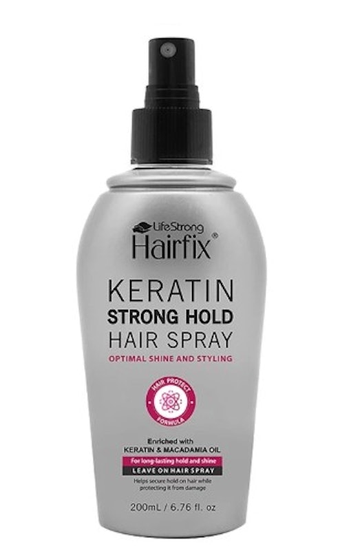 Keratin Strong Hold Hair Spray 1