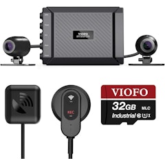 Dual Channel Motorcycle Dashcam