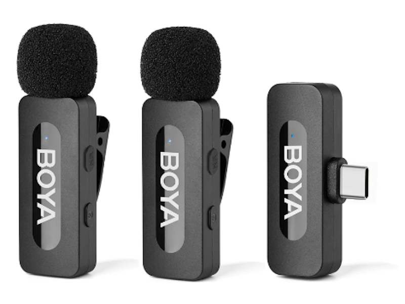 BY-V1/V2 Wireless Microphone Lapel 1