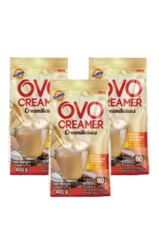 Malt Non-Dairy Creamer 400 g Set of 3 1