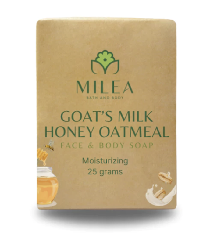 Goat's Milk Honey Oatmeal Moisturizing Soap 1
