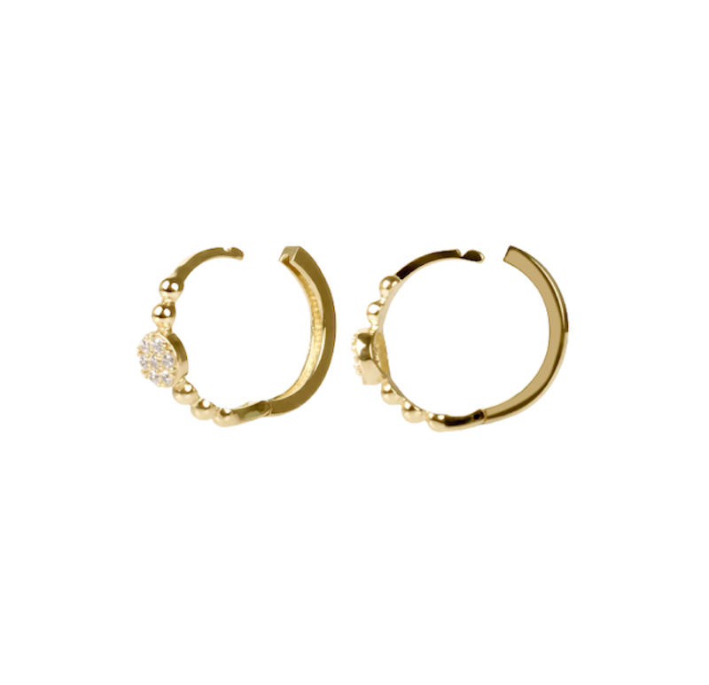 Beaded Hoops 3