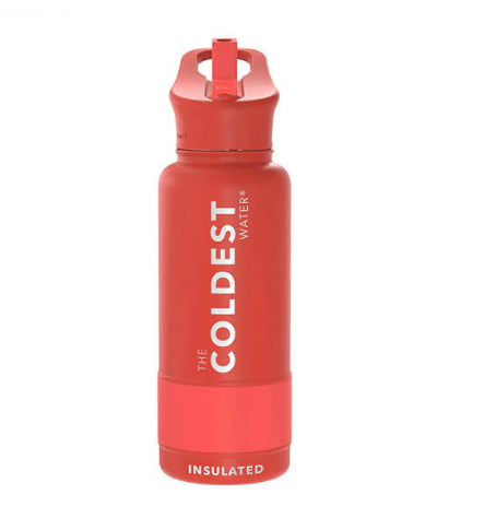 Sports Water Bottle with Straw Lid 5