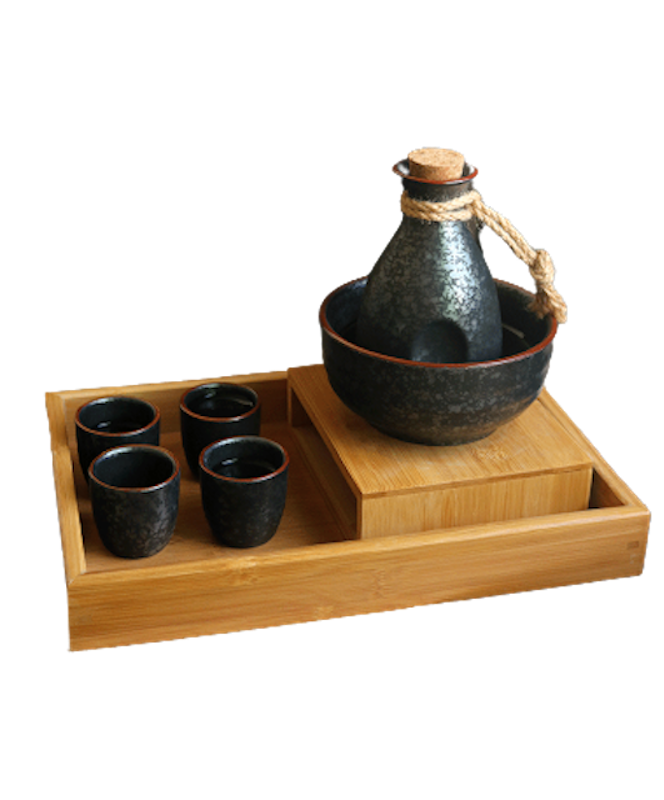 Japanese Vintage Sake Set 1