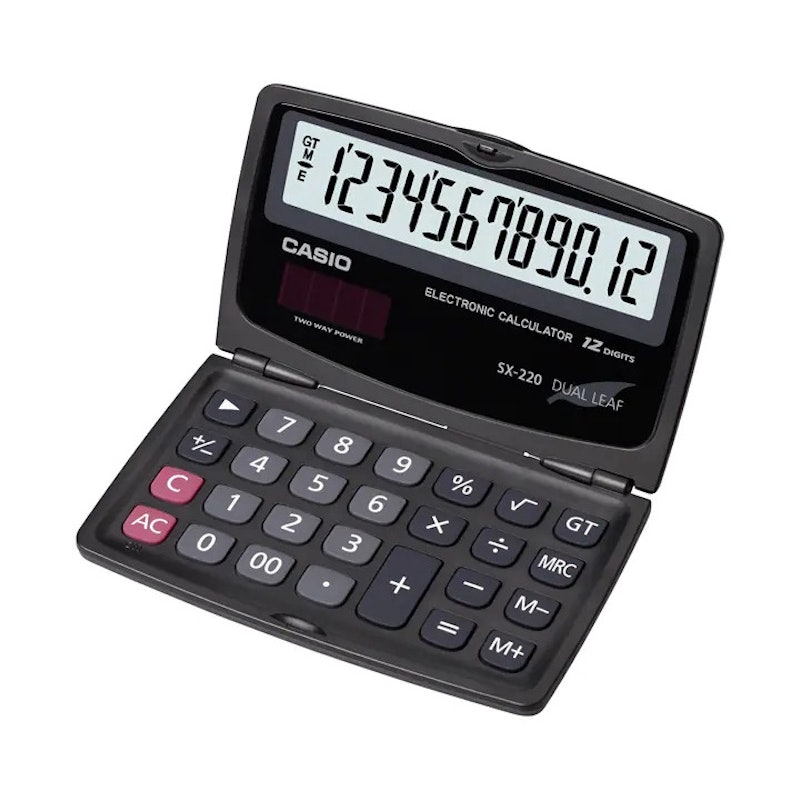 Casio Calculator Desk SX-220 1