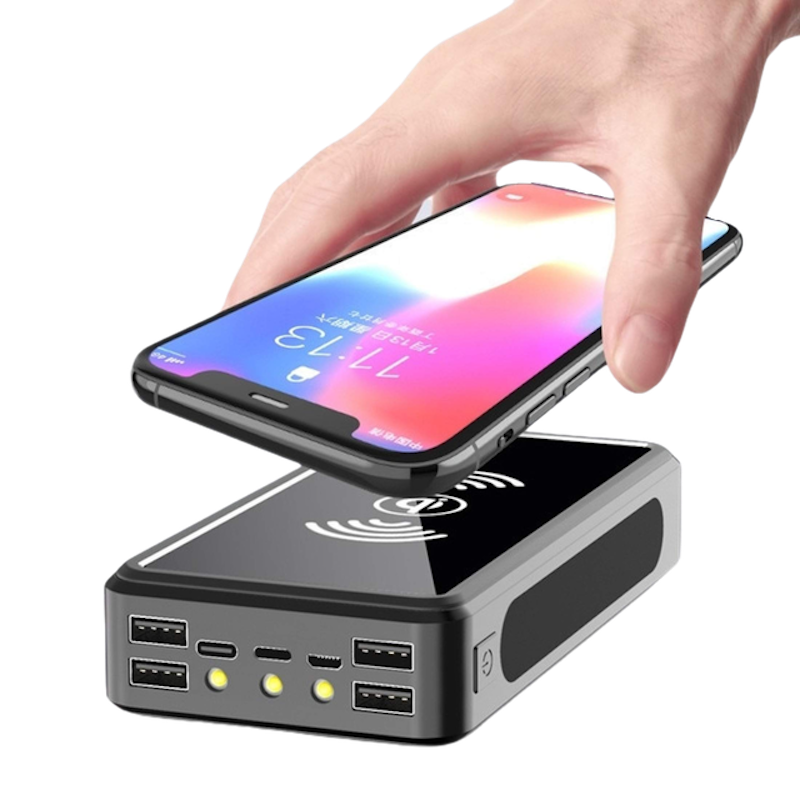50000mAh Solar Power Bank + Wireless Charging 1