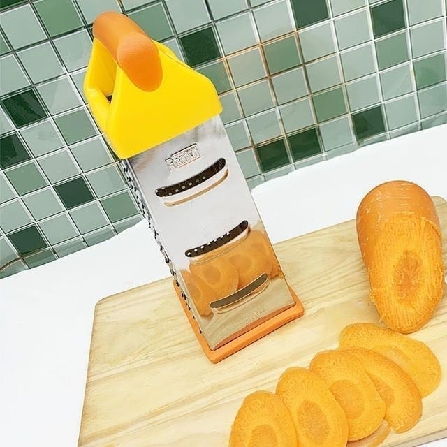 Steel Colored 4-Sided Box Food Grater 2