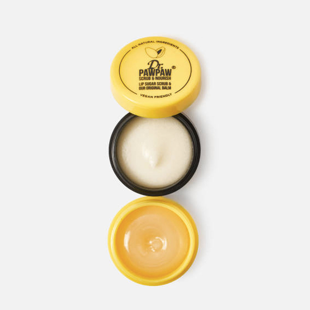 Lip Scrub & Nourish Duo Pot 2