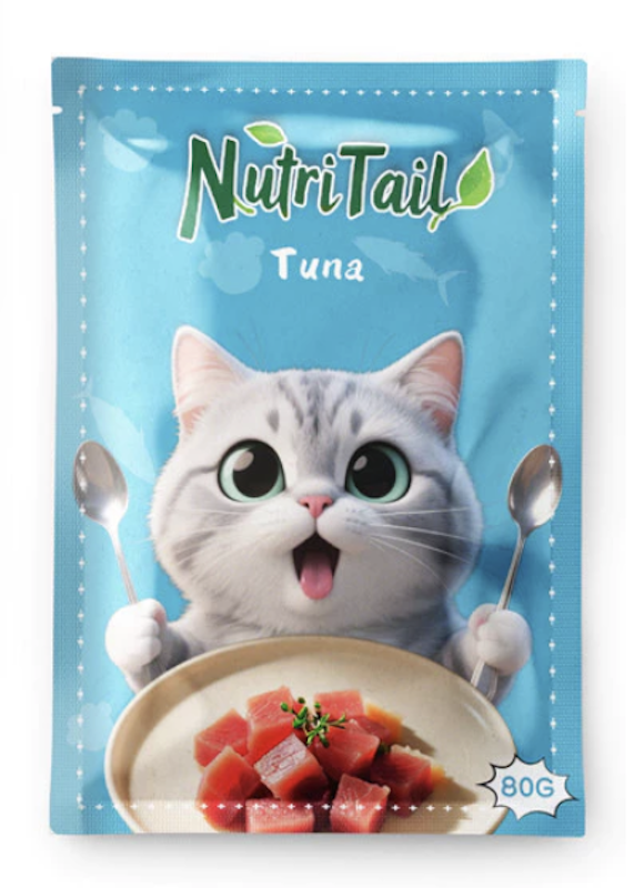 Wet Cat Food Pouch 1