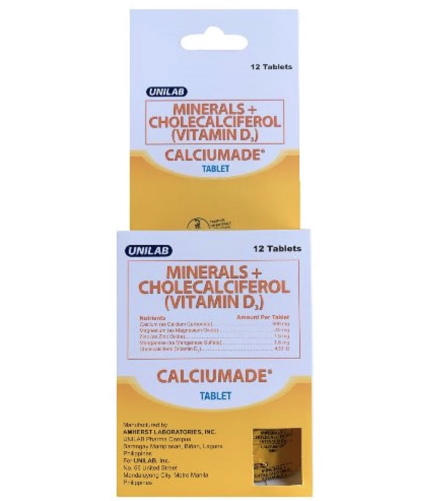 Calciumade Minerals + Cholecalciferol (Vitamin D3) 1