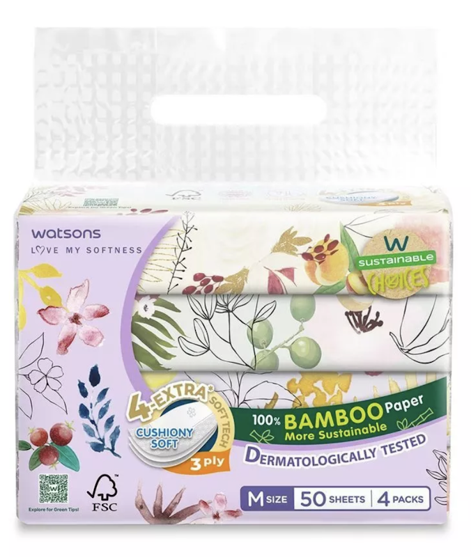 Watsons X Flower Travel Tissue 1
