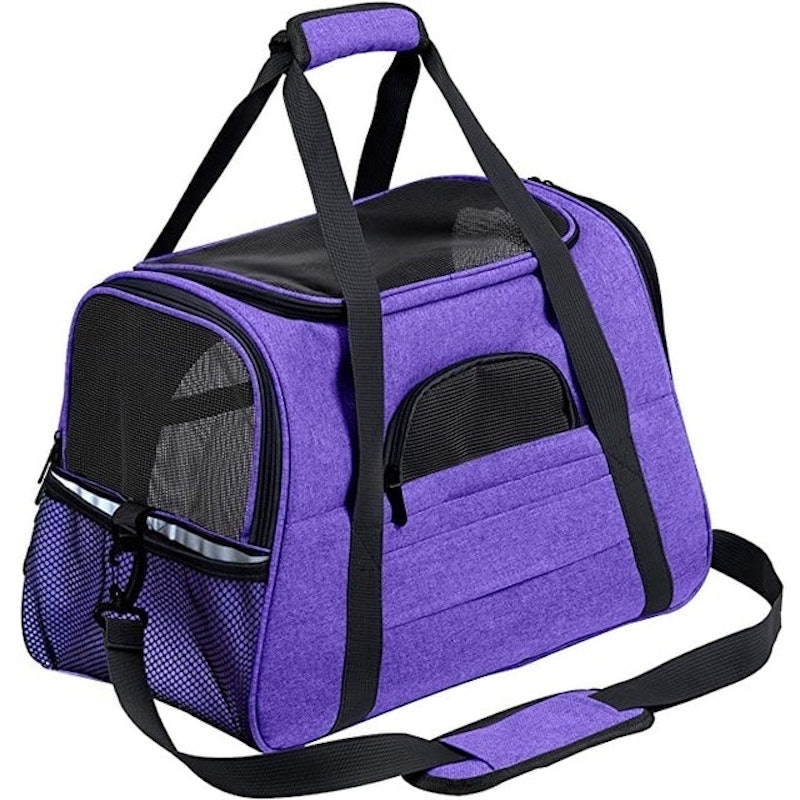 Soft Sided Mesh Pet Carrier Bag 1