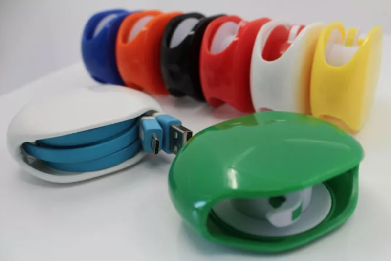 Portable Automatic Mobile Gadget Cable Winder 3