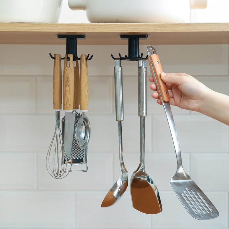 Top-mounted 360°Rotation Kitchen Hooks 1
