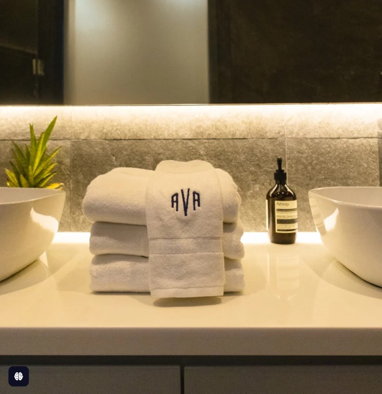 Organic Bamboo Face Towel	  5