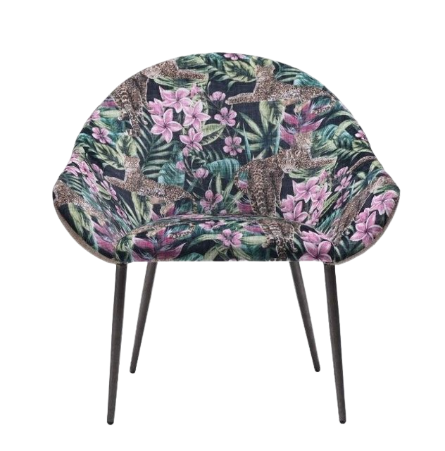Provence Lounge Chair Floral 2