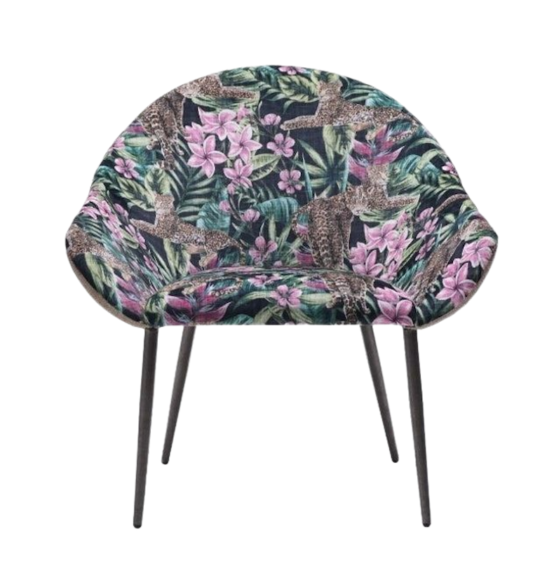 Provence Lounge Chair Floral 2