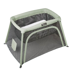 Moov and Comfy Travel Crib and Bed 3-in-1 Foldable Crib, Cot, and Playpen