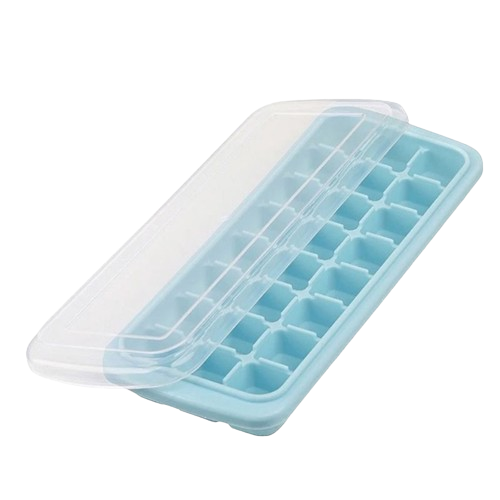 24 / 36 Grid Silicone Ice Cube Tray With Cover 2