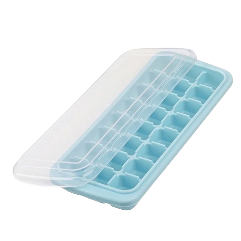 24 / 36 Grid Silicone Ice Cube Tray With Cover 2