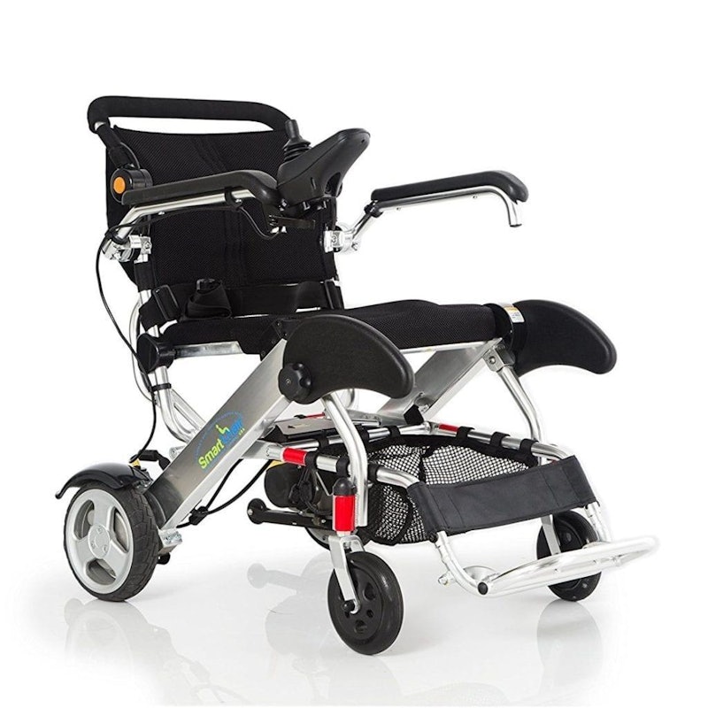 Aluminum Quickfold Electric Wheelchair 1