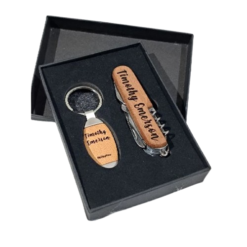 Laser Engraved Swiss Knives 1
