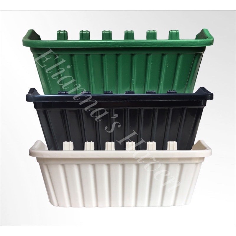 12inches (3pcs) Vertical Garden Wall Hanging Plant Pot 4