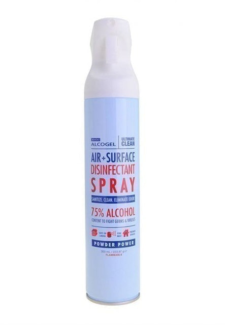 Alcogel Air + Surface Disinfectant Spray 1