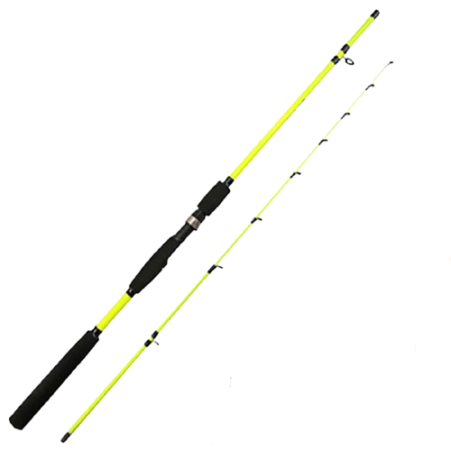 Lemon Yellow Lure Fishing Rod  1