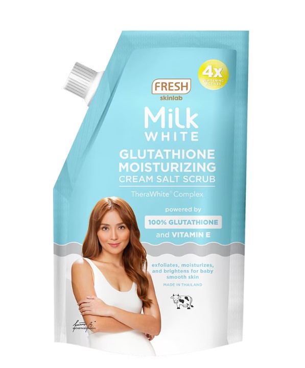 Milk White Glutaboost Salt Scrub 1