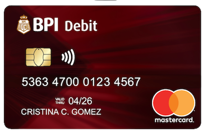 Debit Mastercard 1