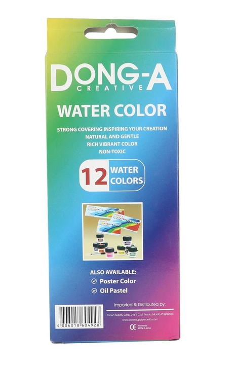Water Color Cake 12 Colors 2