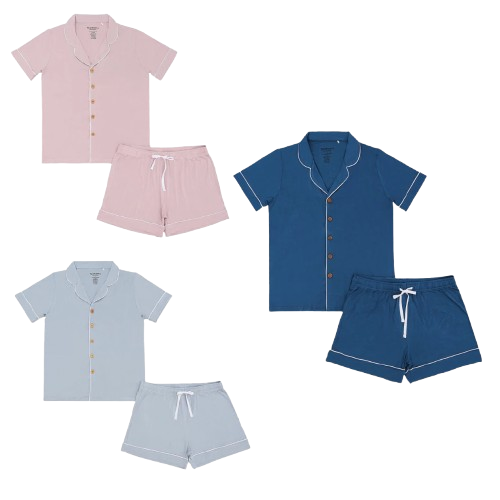 Adult Shorts Pajama Set 1